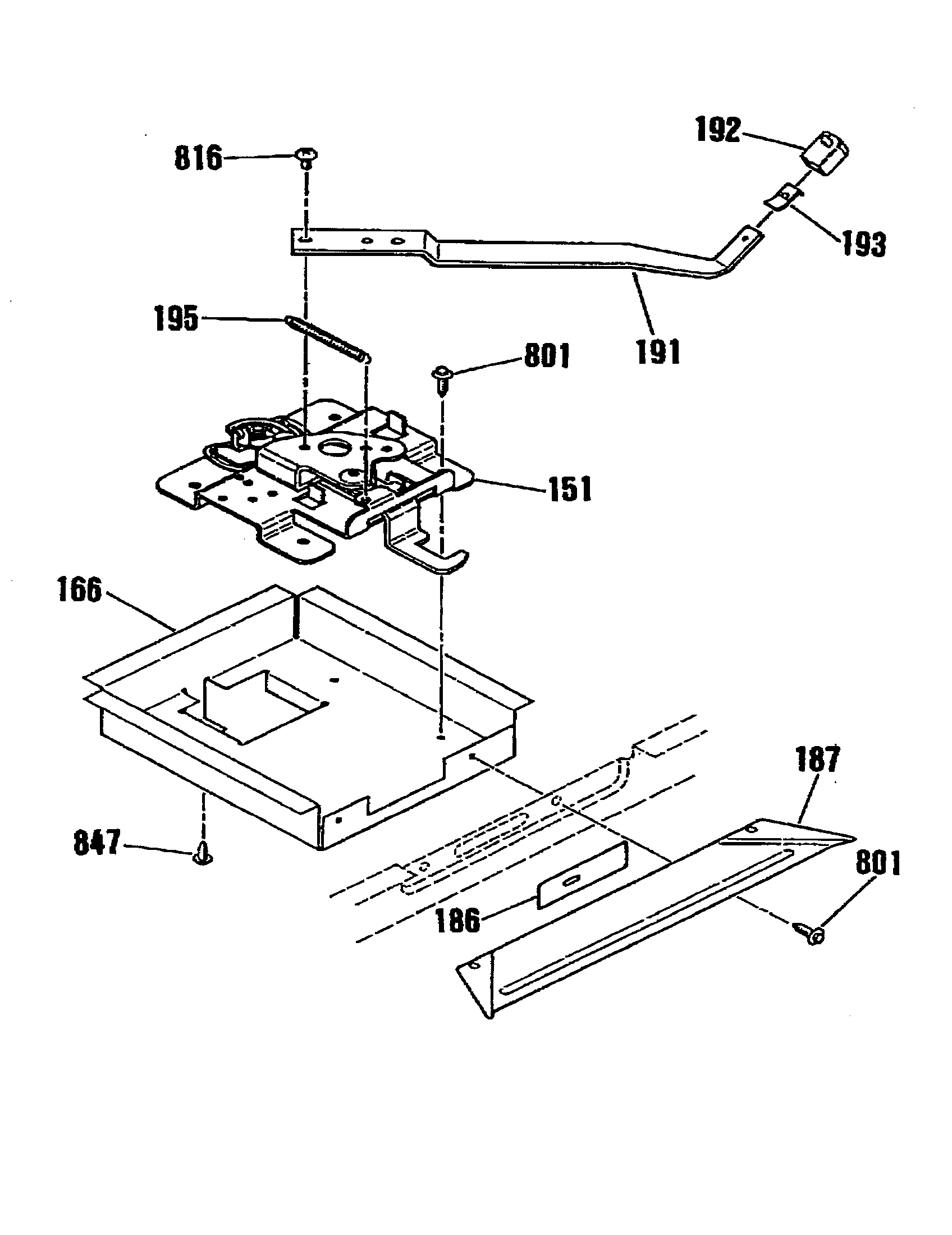 LATCH AND LOCK KNOB