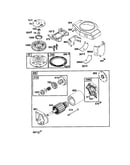 Motor-starter/housing-blower