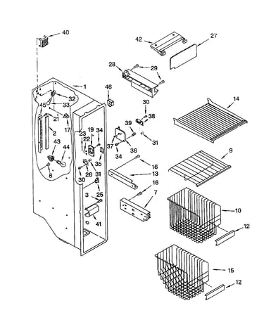 Freezer liner