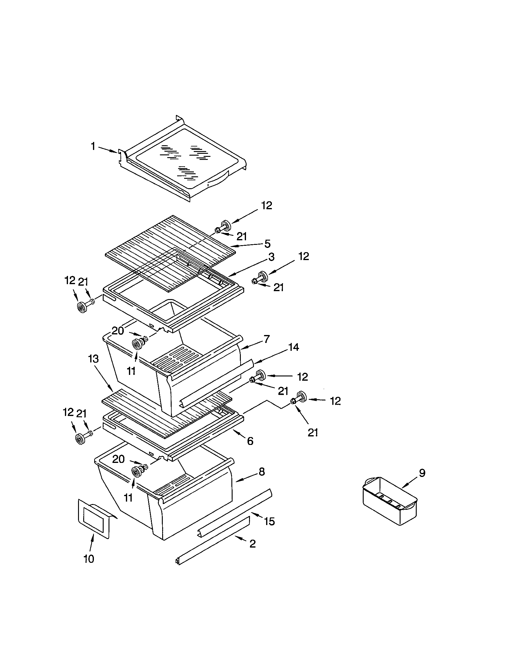 REFRIGERATOR SHELF