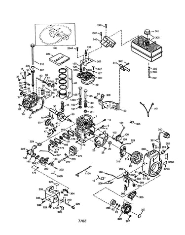 4-cycle engine