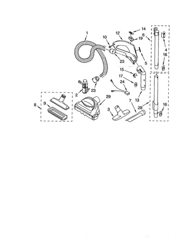 Hose and attachments