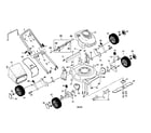 Craftsman 917388742 rotary lawn mower diagram