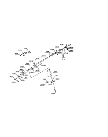 Crank rod arm/needle bar crank