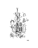 Handle/hose/filter/motor cover