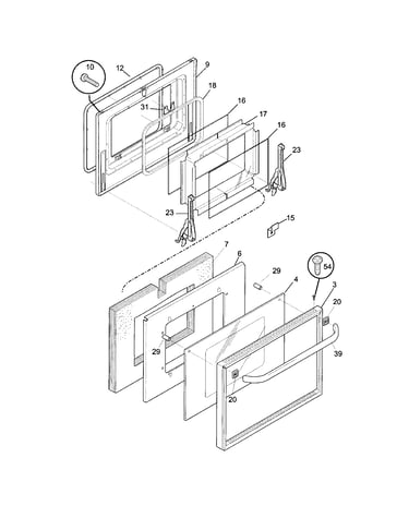 Upper/lower doors
