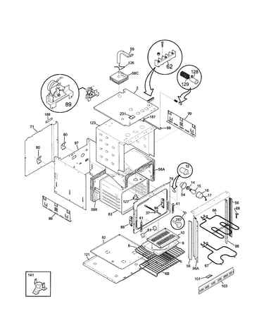 Cavity/elements