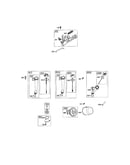 Brake/dipstick/tube assemblies