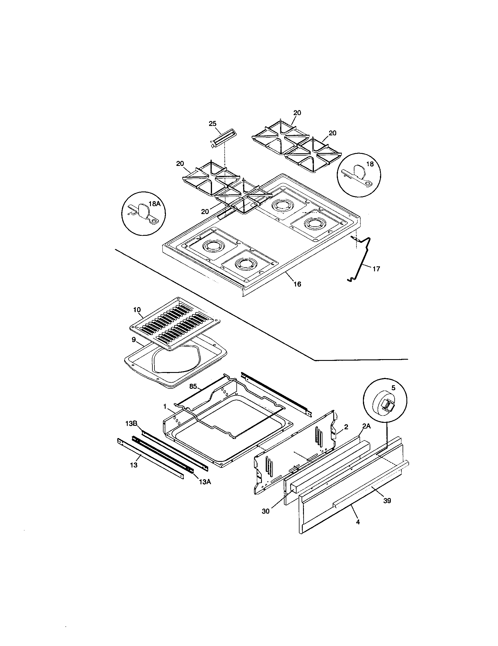 Top/drawer