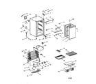 Kenmore 56497362690 compact refrigeator diagram