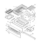 Warming drawer and broiler