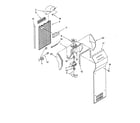 Kenmore 10651051990 fan evaporator and heater diagram