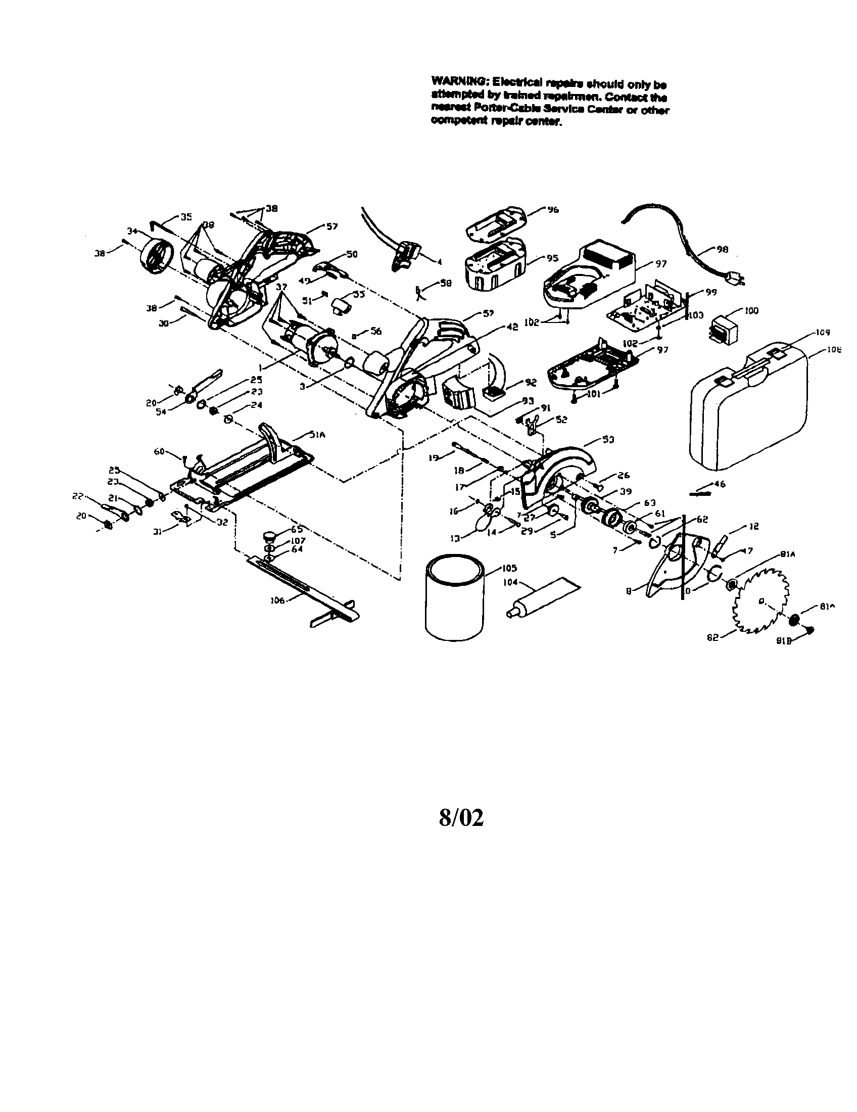 Battery saw