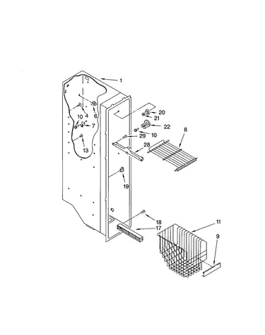 Freezer liner