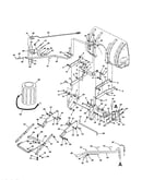 Plastic keg/mounting plate