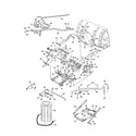 Craftsman 486248462 plastic keg/mounting bracket diagram