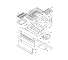 Kenmore 66575039200 warming drawer/broiler diagram