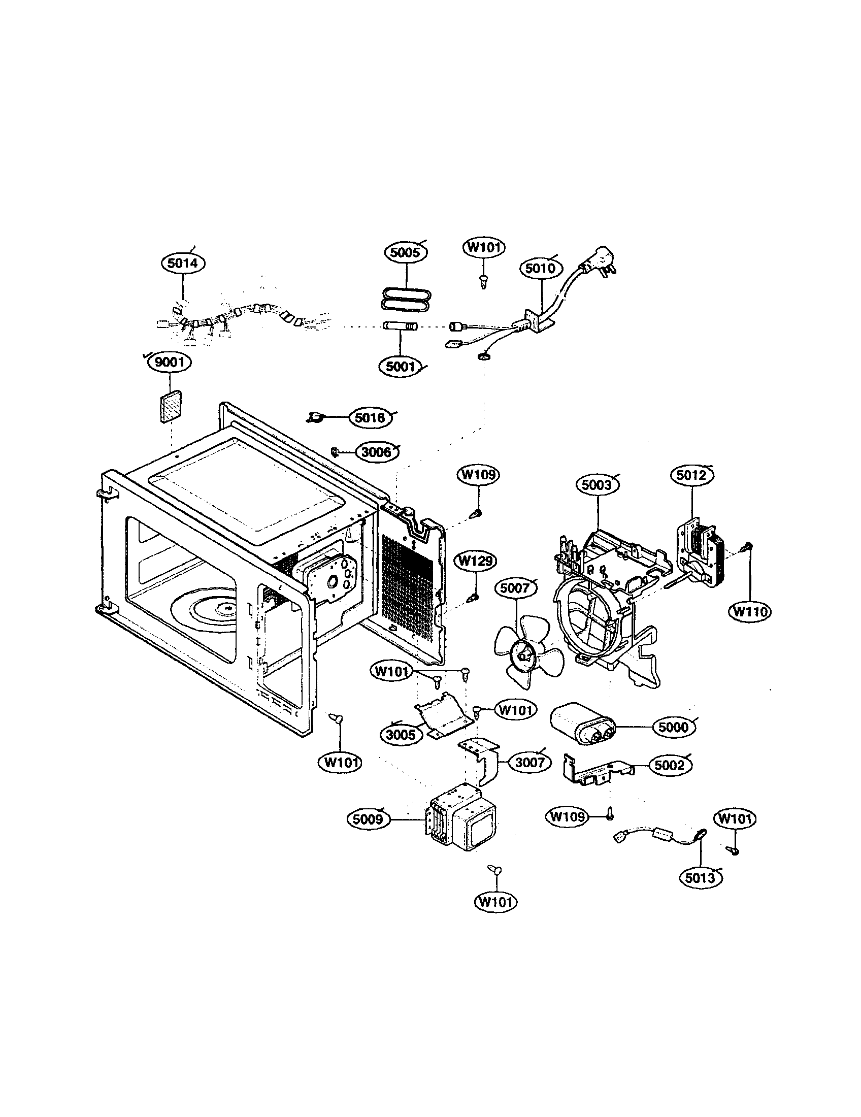 Oven interior