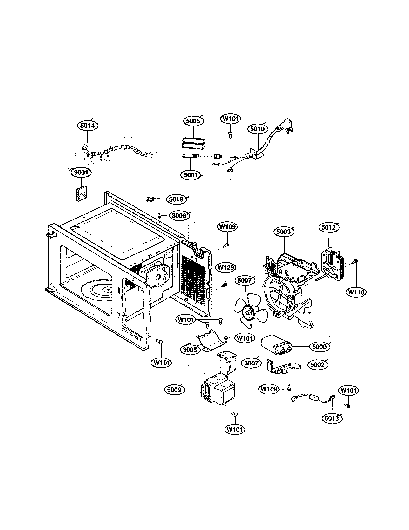 Oven interior