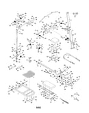 Base/top frame/seat/cross frame