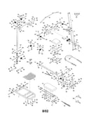Base/top frame/seat/cross frame
