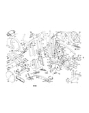 Frame/pulley/belt/flywheel/console