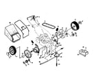 Craftsman 917378311 wheels/tires/bag diagram