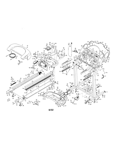 Frame/motor hood/console