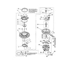Kenmore 66516701891 pump and motor diagram