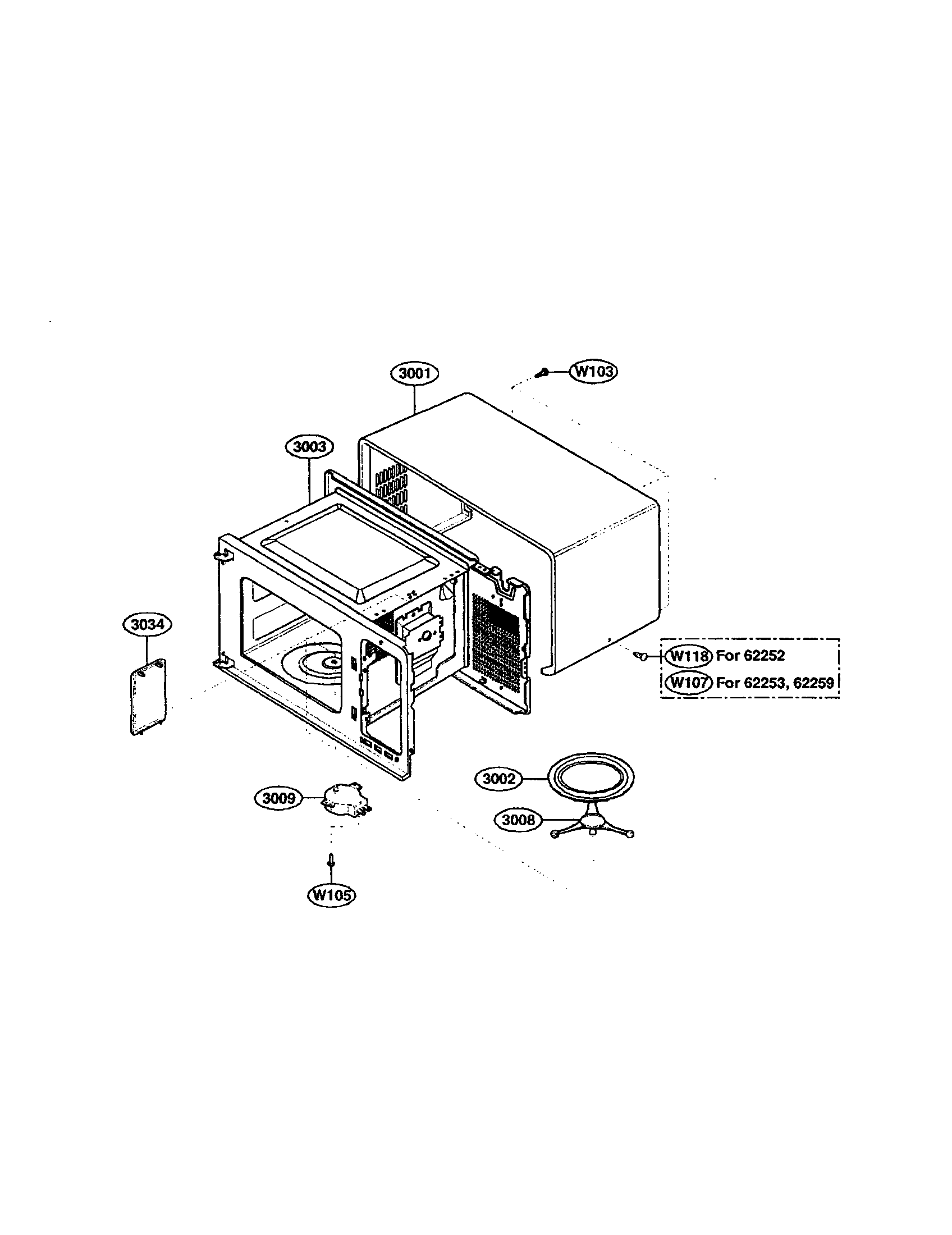 Oven cavity