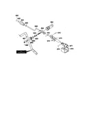 Chute control rod