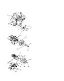 Blower housing/flywheel