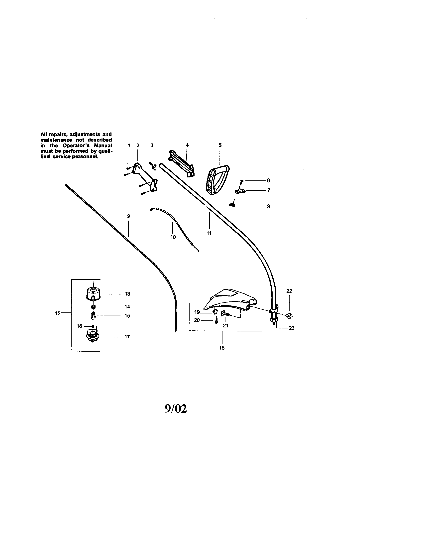 Driveshaft/throttle