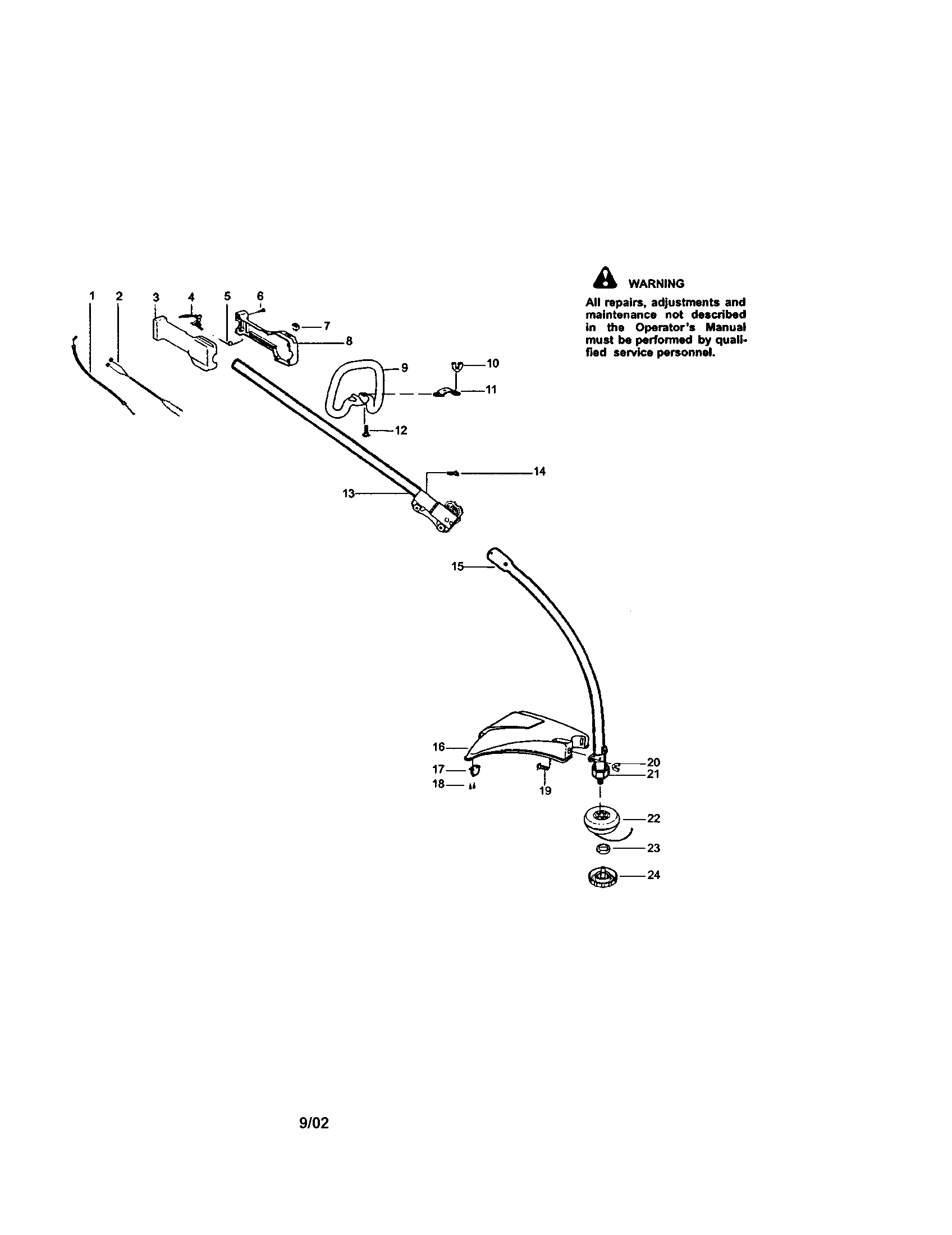Upper-lower shaft/handle