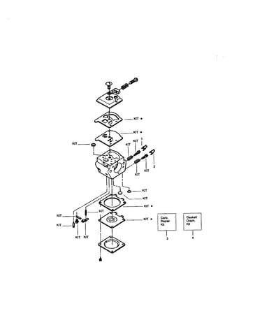 Carburetor #530071492(wt-610)