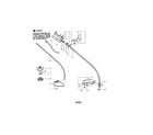 Craftsman 358796270 driveshaft/throttle housing diagram