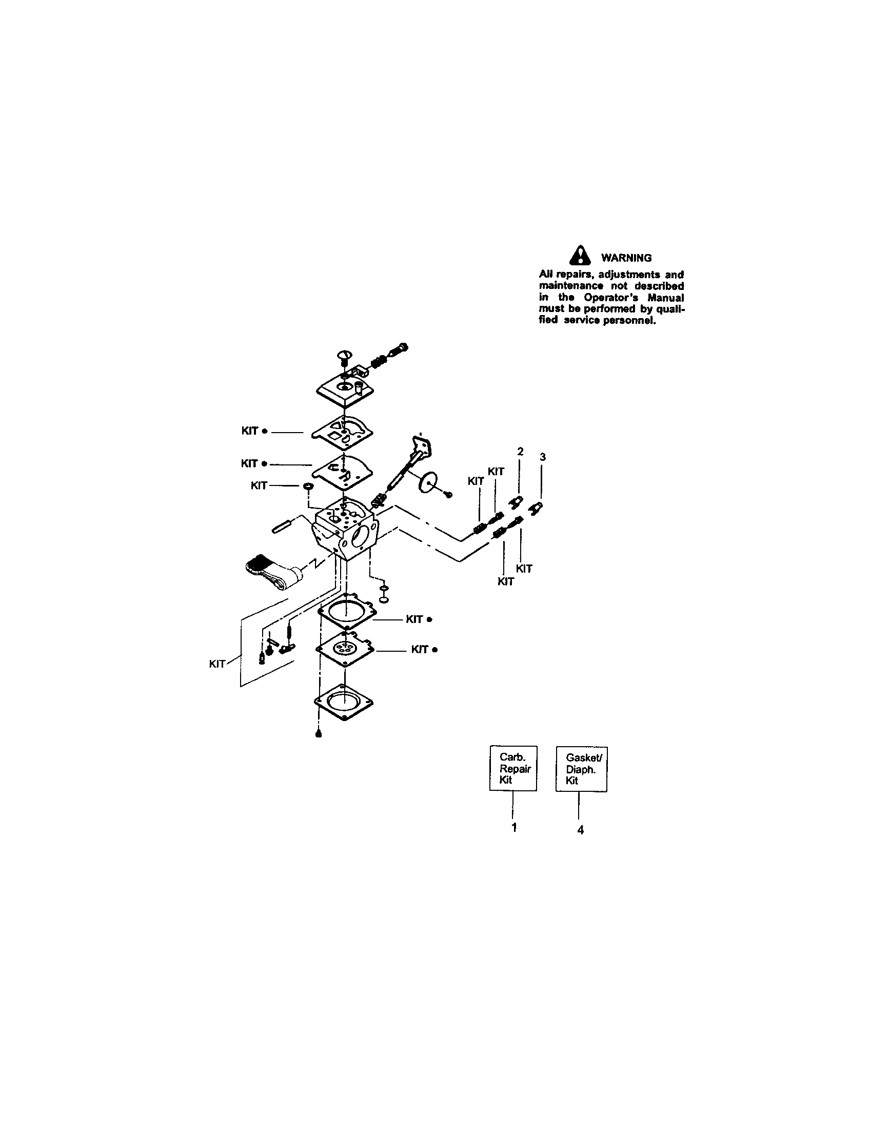 CARBURETOR #530071405-WT597