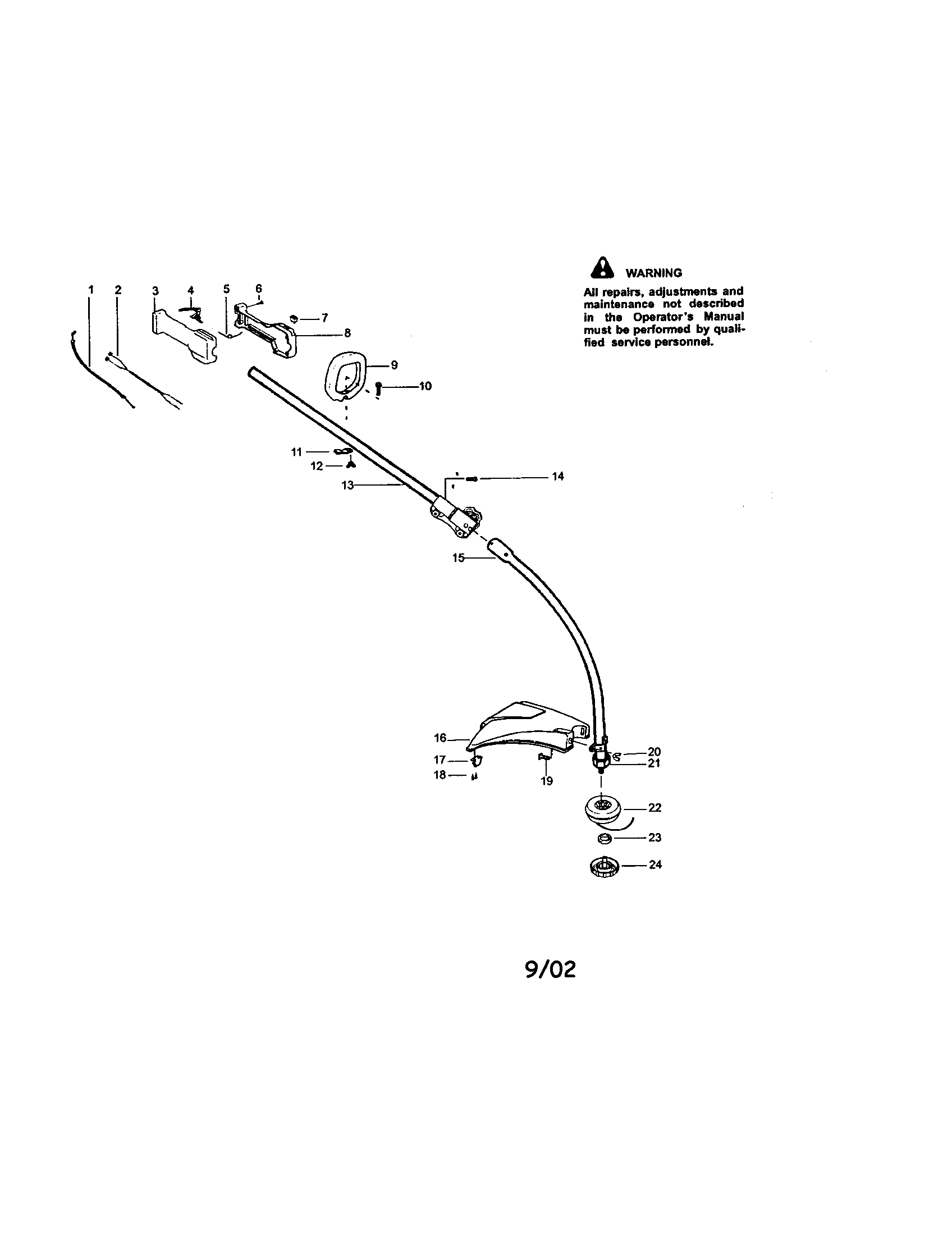 Upper-lower shaft/handle