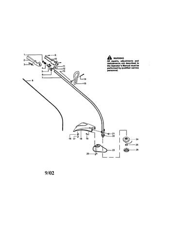 Driveshaft/throttle housing