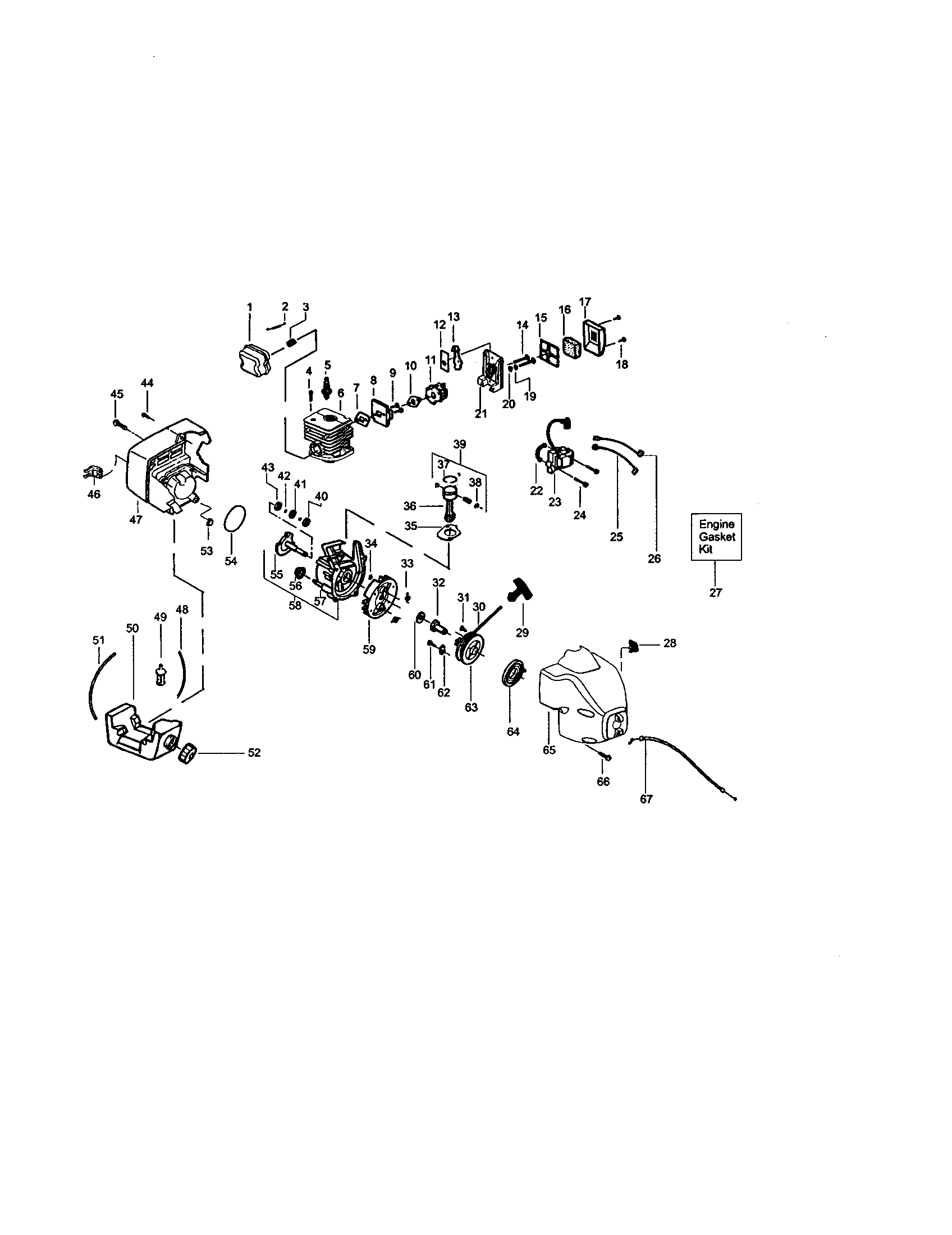 Crankcase/crankshaft