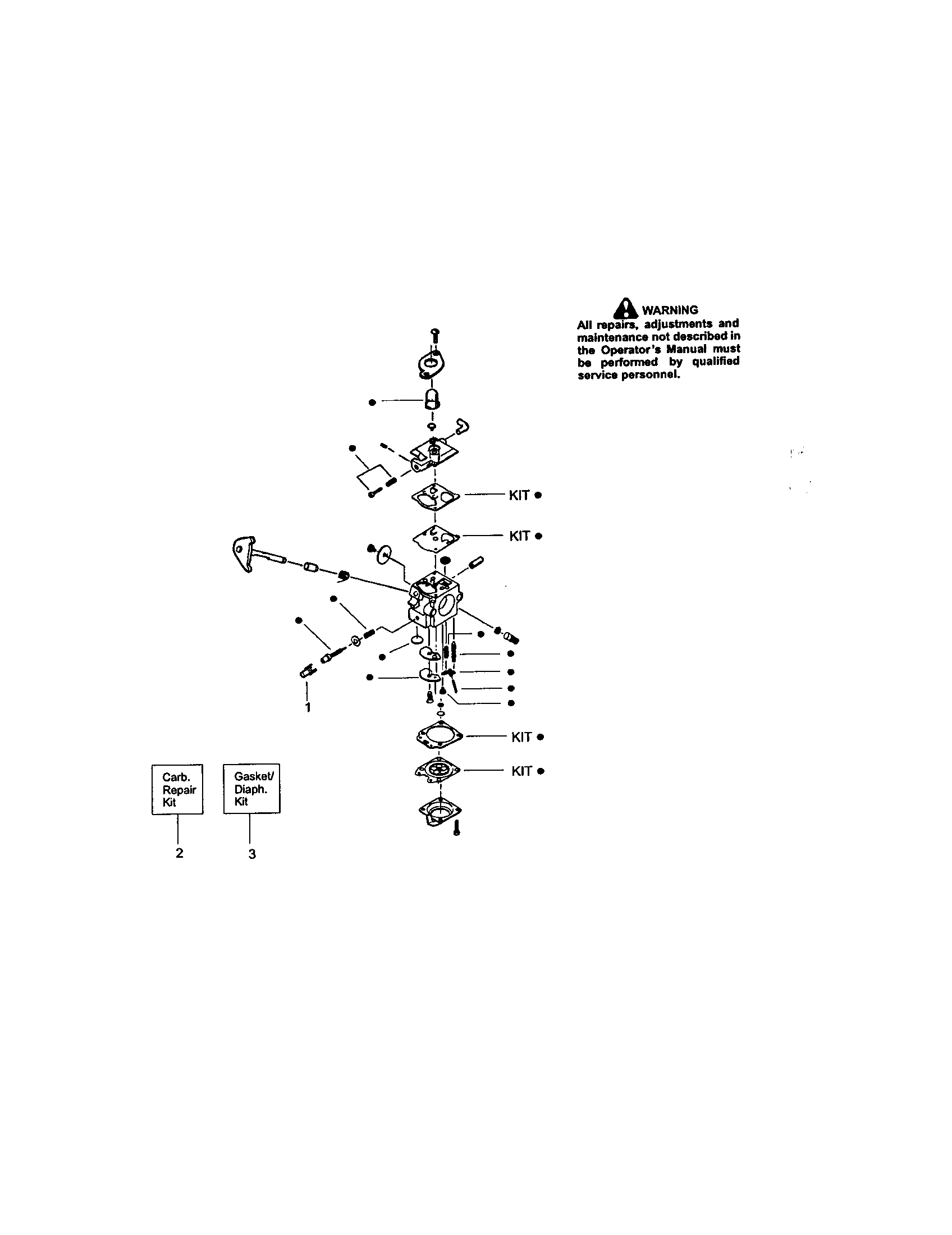 CARBURETOR #530069754-WA226