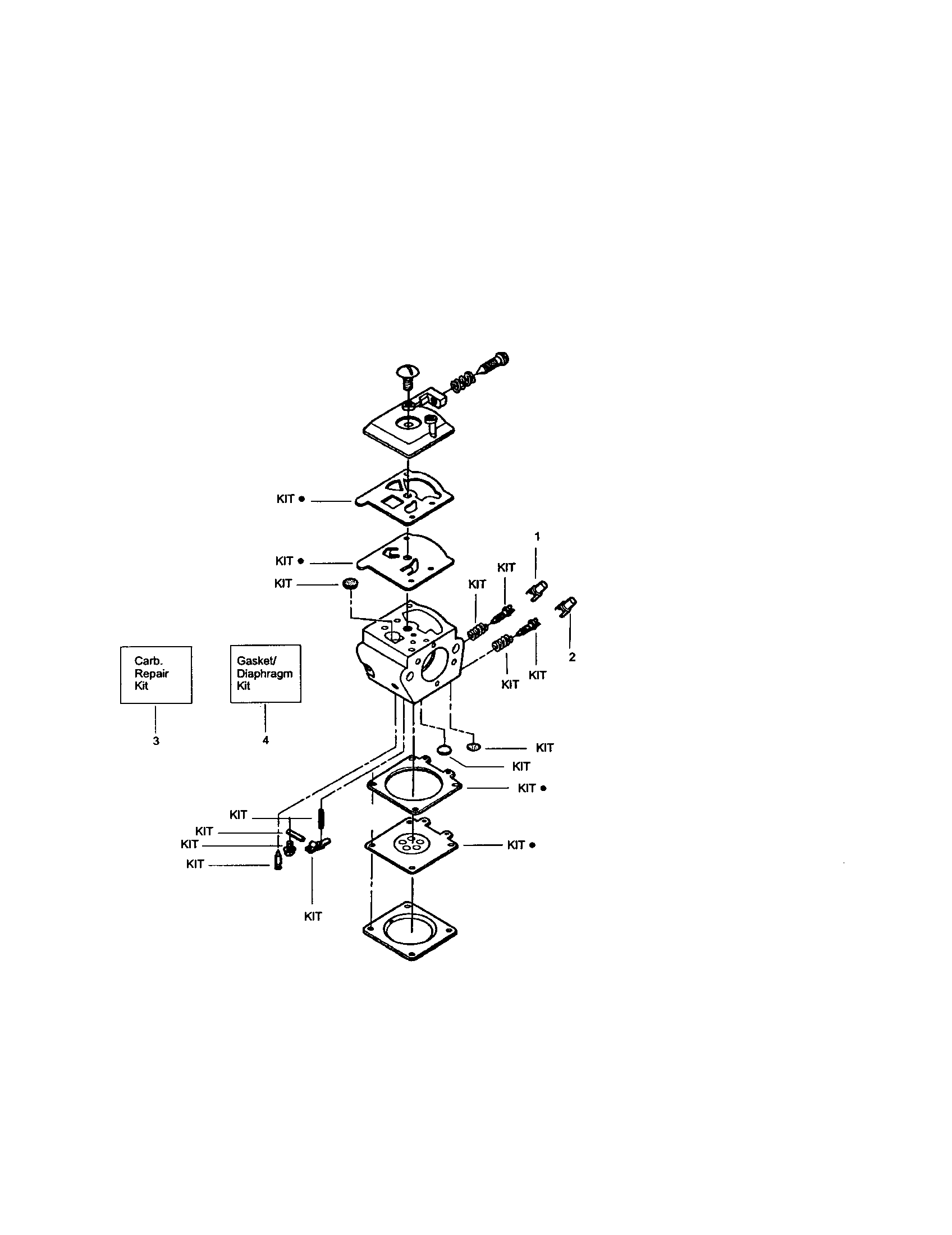 CARBURETOR #530069722 (WT-391)