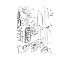 Kenmore 11631079104 dust compartment and motor diagram