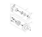 Kenmore 11632920200 agitator motor and gear assembly diagram