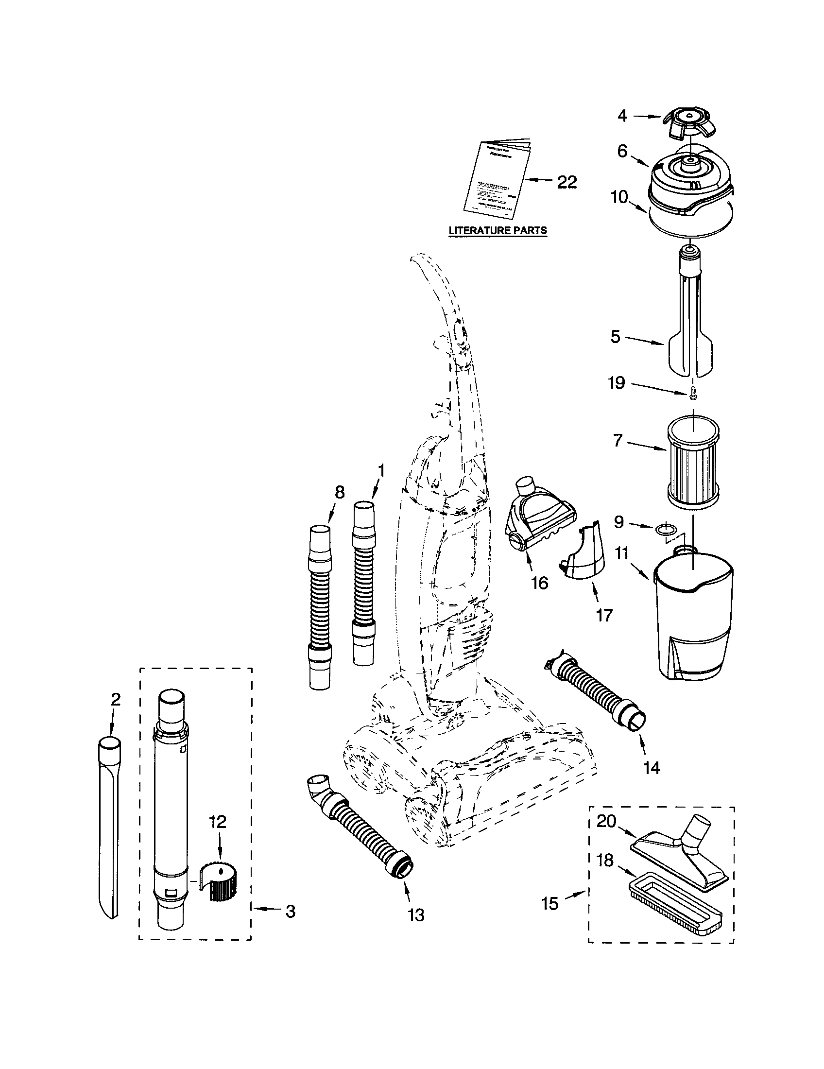 Hose and attachment
