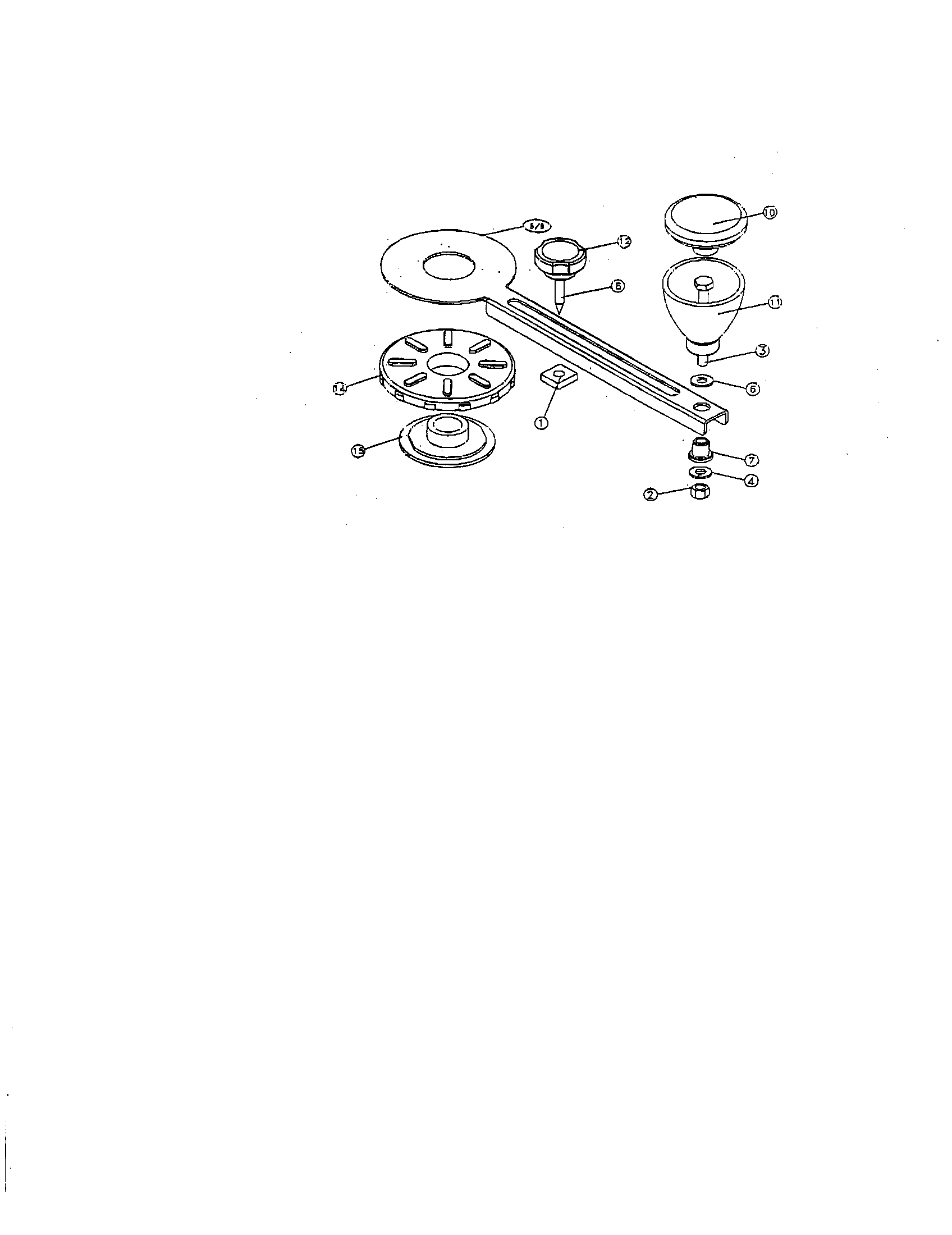 Circle cutter assembly