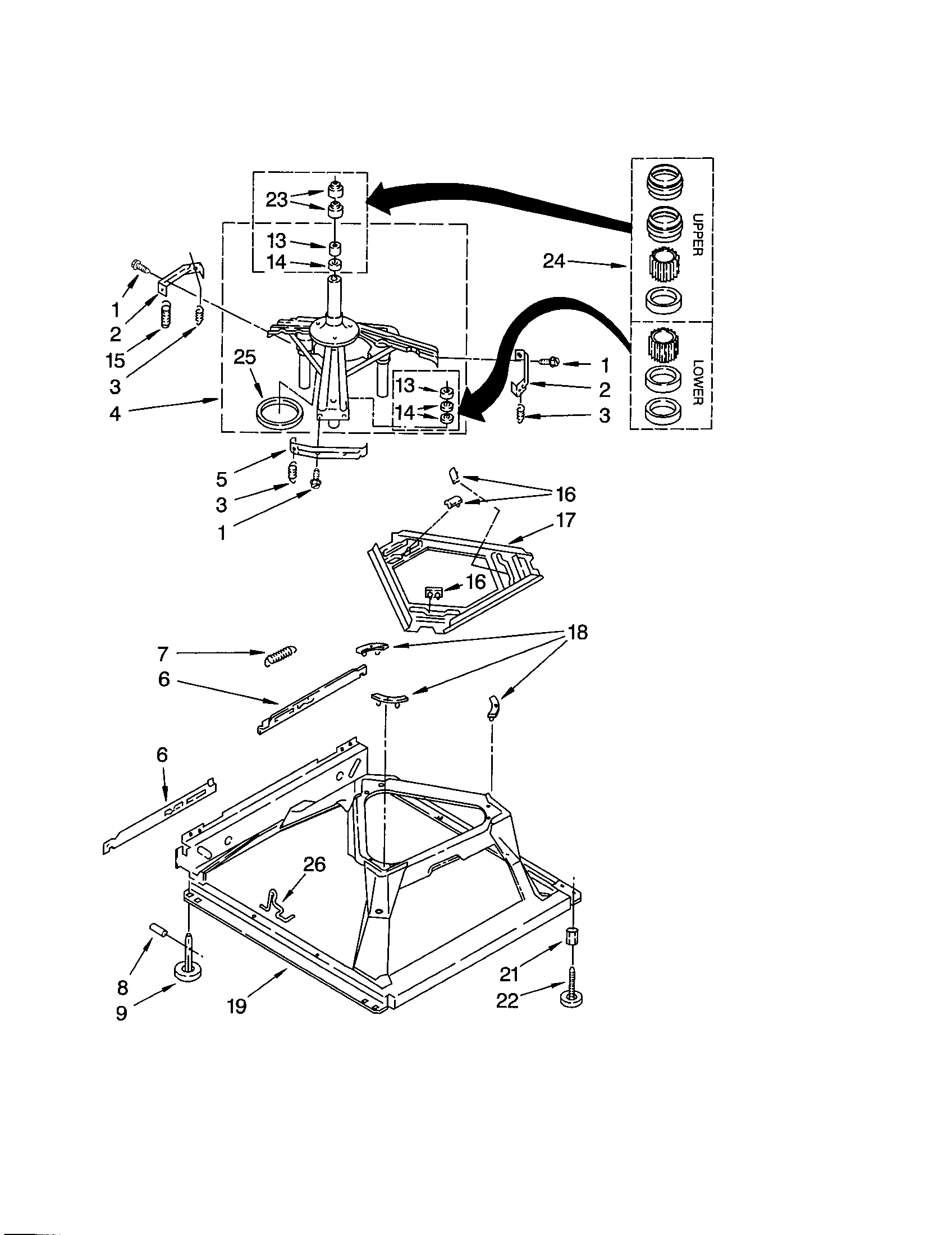 Machine base