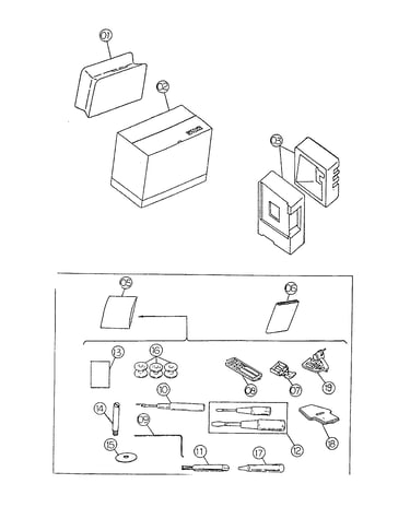 Accessory and packing
