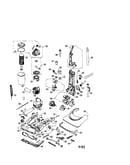 Motor/motor cover/handle