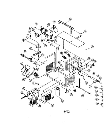 Fan motor/hood/motor/panels